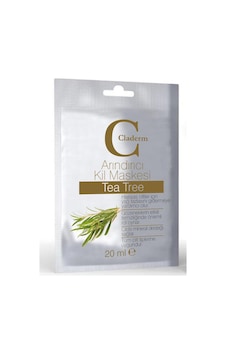 Claderm Kil Maskesi Sachet – Tea Tree 20 ML Claderm Kil Maskesi Sachet – Tea Tree 20 ML