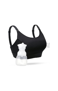 Momcozy Hands - Free Pompa Ve Emzirme Sütyeni, Patentli Tasarım, Ayarlanabilir Askılar Ve Tek Elle Kullanım Siyah Momcozy Hands - Free Pompa Ve Emzirme Sütyeni, Patentli Tasarım, Ayarlanabilir Askılar Ve Tek Elle Kullanım Siyah