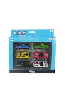 Die Cast 6'lı Metal Model Araçlar Mega Die Cast 6'lı Metal Model Araçlar Mega