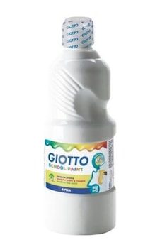 Tempera Guaj Boya 500 Ml. Beyaz Karışık, Çok Renkli
