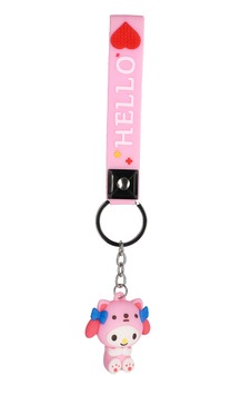 Hello Anahtarlık Şık, Sevimli Ve Her Tarza Uygun Aksesuar Pembe Hello Anahtarlık Şık, Sevimli Ve Her Tarza Uygun Aksesuar Pembe