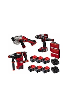 Einhell Kit Q Mega 36 V Kırıcı Delici + Matkap + Taşlama Seti
