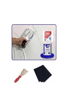 Duvar Tamir Seti 2kg Sıva Alçı 1kg Saten Alçı Spatula Zımpara 150 Ldr-123 Duvar Tamir Seti 2kg Sıva Alçı 1kg Saten Alçı Spatula Zımpara 150 Ldr-123