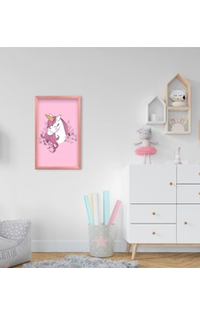 Bk Home Unicorn Tasarımlı Dekoratif Pembe Ahşap Çerçeveli Çocuk O (495494046) Bk Home Unicorn Tasarımlı Dekoratif Pembe Ahşap Çerçeveli Çocuk O (495494046)