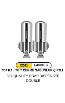 Dolumax T Çekmeli Sıvı Sabunluk Ve Şampuan Verici 2 Li Parlak Dolumax T Çekmeli Sıvı Sabunluk Ve Şampuan Verici 2 Li Parlak