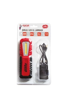 Rico 013-RC0037 K16 240Lm Şarjlı Led Lamba Rico 013-RC0037 K16 240Lm Şarjlı Led Lamba