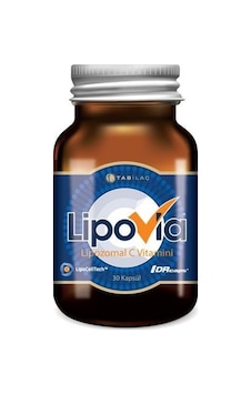 Tab Lipovia Lipozomal Vitamin C 30 Kapsül Tab Lipovia Lipozomal Vitamin C 30 Kapsül