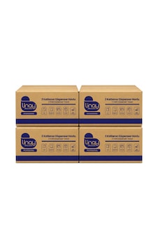 Linay Ultra Soft Z Katlama Dispenser Havlu 2 Katlı 200 Yaprak 48 Paket 4 Koli Linay Ultra Soft Z Katlama Dispenser Havlu 2 Katlı 200 Yaprak 48 Paket 4 Koli