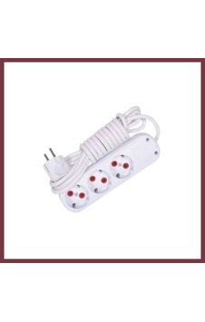 Storeşahin Sade 3'li Priz 3 M Shn0720 Storeşahin Sade 3'li Priz 3 M Shn0720