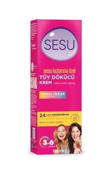 Sesu Tüy Dökücü Krem 100ml. Ağdaya İlk Adım Sesu Tüy Dökücü Krem 100ml. Ağdaya İlk Adım