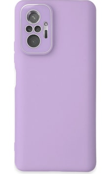 Kılıf Xiaomi Redmi Note 10 Pro Silikon Lila Kılıf Xiaomi Redmi Note 10 Pro Silikon Lila