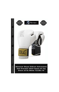 Aksesuar Beyaz Eldiven Antrenman Seti Everlast 1910 Classic Gl Trg Glove 16 Oz White 721381-70 Aksesuar Beyaz Eldiven Antrenman Seti Everlast 1910 Classic Gl Trg Glove 16 Oz White 721381-70