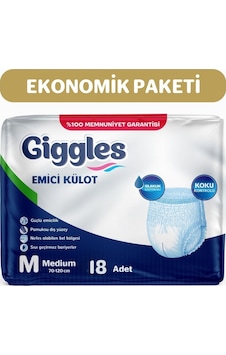 Giggles Yetişkin Emici Külot M 2 x 9'lu