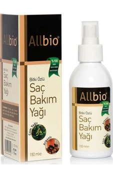 Allbio Bitki Özlü Saç Bakım Yağı 150 ML