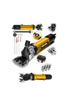 Pro Müller 9000 W Çift Kartlı Motor Korumalı Metal Şanzıman Koyun Keçi Kırkım Makinesi Compact Hız Ayarlı Pro Müller 9000 W Çift Kartlı Motor Korumalı Metal Şanzıman Koyun Keçi Kırkım Makinesi Compact Hız Ayarlı