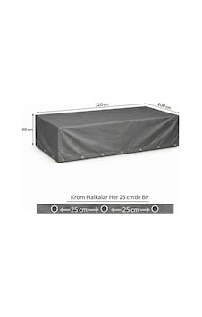 320x200x80 Cm Gri Renk Bahçe Mobilya Koruma Örtüsü Tır Brandasından Üretilen Kuşgözü Kapsüllü Diğer 320x200x80 Cm Gri Renk Bahçe Mobilya Koruma Örtüsü Tır Brandasından Üretilen Kuşgözü Kapsüllü Diğer