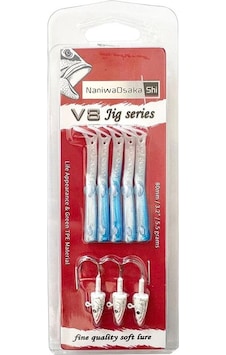Naniwa Osaka Shi V8 Jig Series 100 MM 10 G Silikon Yem Naniwa Osaka Shi V8 Jig Series 100 MM 10 G Silikon Yem