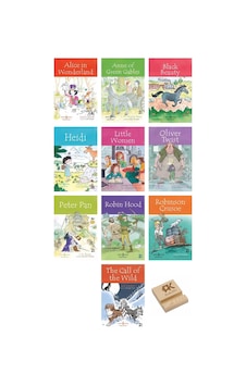 İş Çocuk İngilizce Alice Anne Black Heidi Little Oliver Peter Robin Robinson The Call Of 10lü Set