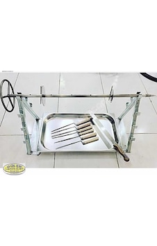Güler Paslanmaz Cağ Kebap Seti 75 Cm