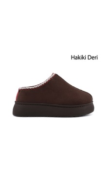 Gönderir Kadın Kahve Süet W Tazz Kalın Tabanlı Kürklü Terlik Ddza87234782 Kahverengi Gönderir Kadın Kahve Süet W Tazz Kalın Tabanlı Kürklü Terlik Ddza87234782 Kahverengi