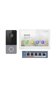 Hikvision Ds-kıs213 7" 4 Tellli Analog Video İnterkom Kit