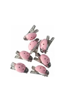 Pembe Uğur Böceği Figürlü Mini Pens Toka Seti - 7 Adet - Kız Çocuk Saç Aksesuarı, Hediyelik Sevimli Yan Tokalar Diğer Pembe Uğur Böceği Figürlü Mini Pens Toka Seti - 7 Adet - Kız Çocuk Saç Aksesuarı, Hediyelik Sevimli Yan Tokalar Diğer