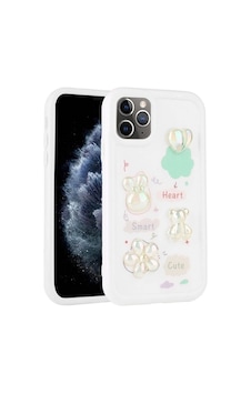 Apple Uyumlu iPhone 11 Pro Max Kılıf Kabartma Figürlü Parlak Zore Apple Uyumlu iPhone 11 Pro Max Kılıf Kabartma Figürlü Parlak Zore