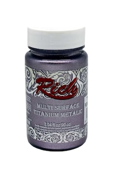Pudra Mor Hobi Boyası + Multisurface Akrilik Boya + Rich Metalik Titanyum Seri - 090576 90cc Pudra Mor Hobi Boyası + Multisurface Akrilik Boya + Rich Metalik Titanyum Seri - 090576 90cc