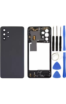 TeknikEvim Samsung Galaxy Uyumlu A32 Full Kasa Arka Pil Kapağı Tamir Seti Siyah TeknikEvim Samsung Galaxy Uyumlu A32 Full Kasa Arka Pil Kapağı Tamir Seti Siyah