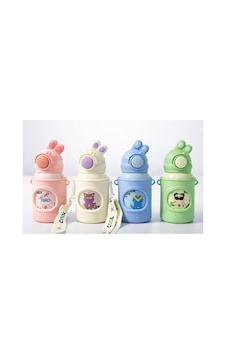 5 Adet Çocuk Termosu Tavşan Kulaklı Pipetli Suluk, Paslanmaz Çelik 500 Ml, Çocuk Su Matarası Kids Bottle 5 Adet Çocuk Termosu Tavşan Kulaklı Pipetli Suluk, Paslanmaz Çelik 500 Ml, Çocuk Su Matarası Kids Bottle