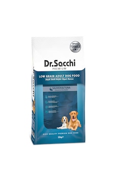 Dr. Sacchi Premium Düşük Tahıllı Ton Balıklı ve Somon Balıklı Yetişkin Köpek Maması 12 KG Dr. Sacchi Premium Düşük Tahıllı Ton Balıklı ve Somon Balıklı Yetişkin Köpek Maması 12 KG