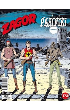 Zagor Sayı 173 - Pasifik! - Jacopo Rauch - Lal Zagor Sayı 173 - Pasifik! - Jacopo Rauch - Lal
