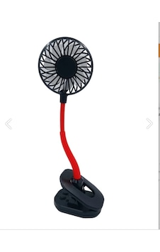 Portatif Işıklı Mini Klipsli Fan Arbltgsz4tıbknkxxı3