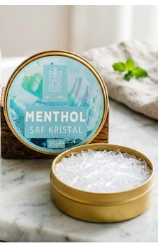 Saf Kristal Mentol, Buhar Banyosu, Sauna Ve Hamam İçin, Katkısız Ve Doğal, 25g Saf Kristal Mentol, Buhar Banyosu, Sauna Ve Hamam İçin, Katkısız Ve Doğal, 25g