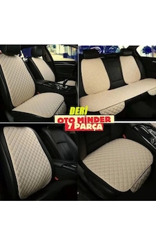 Subaru Outback Koltuk Deri Minderi 7 Parça Ön Ve Arka Oturak Sırt Dayama Minder Bej-bej 1 Set Subaru Outback Koltuk Deri Minderi 7 Parça Ön Ve Arka Oturak Sırt Dayama Minder Bej-bej 1 Set