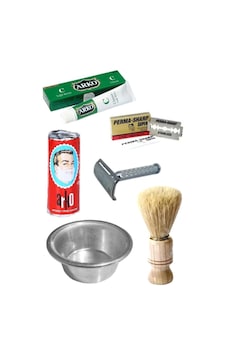 Sakal Tıraş Seti 6'lı + Arko Classic Yağlı Krem 20 G