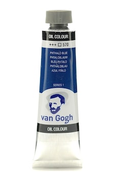 Talens Van Gogh Yağlı Boya 200 ML 570 Phthalo Blue Talens Van Gogh Yağlı Boya 200 ML 570 Phthalo Blue