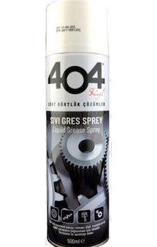 404 Gres Yağı Sıvı Sprey 400 ML 404 Gres Yağı Sıvı Sprey 400 ML