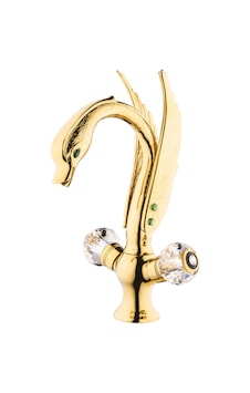 Aquamix Lavabo Bataryası Ottoman Gold Platinium Gold