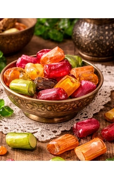Çiçek Şekerleme Karışık Akide Şekeri 100 Gr