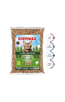 Catmozz Organik Çam Peleti Kedi Kumu 20 L Catmozz Organik Çam Peleti Kedi Kumu 20 L
