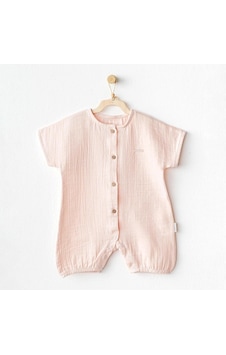 Andywawa Ac25884 Müslin Home Bebe Tulum Pink Andywawa Ac25884 Müslin Home Bebe Tulum Pink