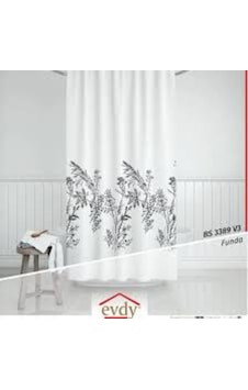Evdy Duş Perdesi 3389 Funda Çift Kanat Çok Renkli Evdy Duş Perdesi 3389 Funda Çift Kanat Çok Renkli