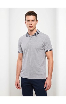 Giyim Dünyası Erkek Yaka Çizgili Polo Yaka Kısa Kol Tshirt Gri Giyim Dünyası Erkek Yaka Çizgili Polo Yaka Kısa Kol Tshirt Gri