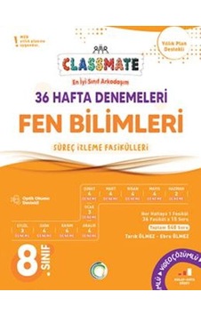 Okyanus 8. Sınıf Fen Bilimleri Classmate 36 Hafta Denemeleri Okya Okyanus 8. Sınıf Fen Bilimleri Classmate 36 Hafta Denemeleri Okya