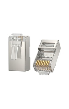 Veggieg Cat5e Metal Rj45 Jack Ethernet Konnektörü Altın Kaplama 102 Adet Veggieg Cat5e Metal Rj45 Jack Ethernet Konnektörü Altın Kaplama 102 Adet