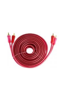 Tunex Zk-706r 2 Rca + 2 Rca 3 Metre 1.kalite Şeffaf Kırmızı Kab Tunex Zk-706r 2 Rca + 2 Rca 3 Metre 1.kalite Şeffaf Kırmızı Kab