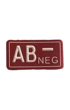 Sıngle Sword Mil Tec Askeri Kan Grubu Arma Patch Ab Rh - - Kırmızı 217 Ab Rh - 805741358 Ab Rh