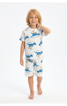 Isobel Kids İsob Dinozor Desenli %100 Pamuk Erkek Çocuk Şortlu Pijama Takımı 3-8 Yaş 9110137 Renkli Isobel Kids İsob Dinozor Desenli %100 Pamuk Erkek Çocuk Şortlu Pijama Takımı 3-8 Yaş 9110137 Renkli