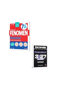 Fenomen 2027 7a Paragraf Soru Bankası+ Evp Akademi Paragraf Fenomen 2027 7a Paragraf Soru Bankası+ Evp Akademi Paragraf